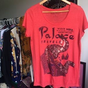 Lucky Brand Visit India tee